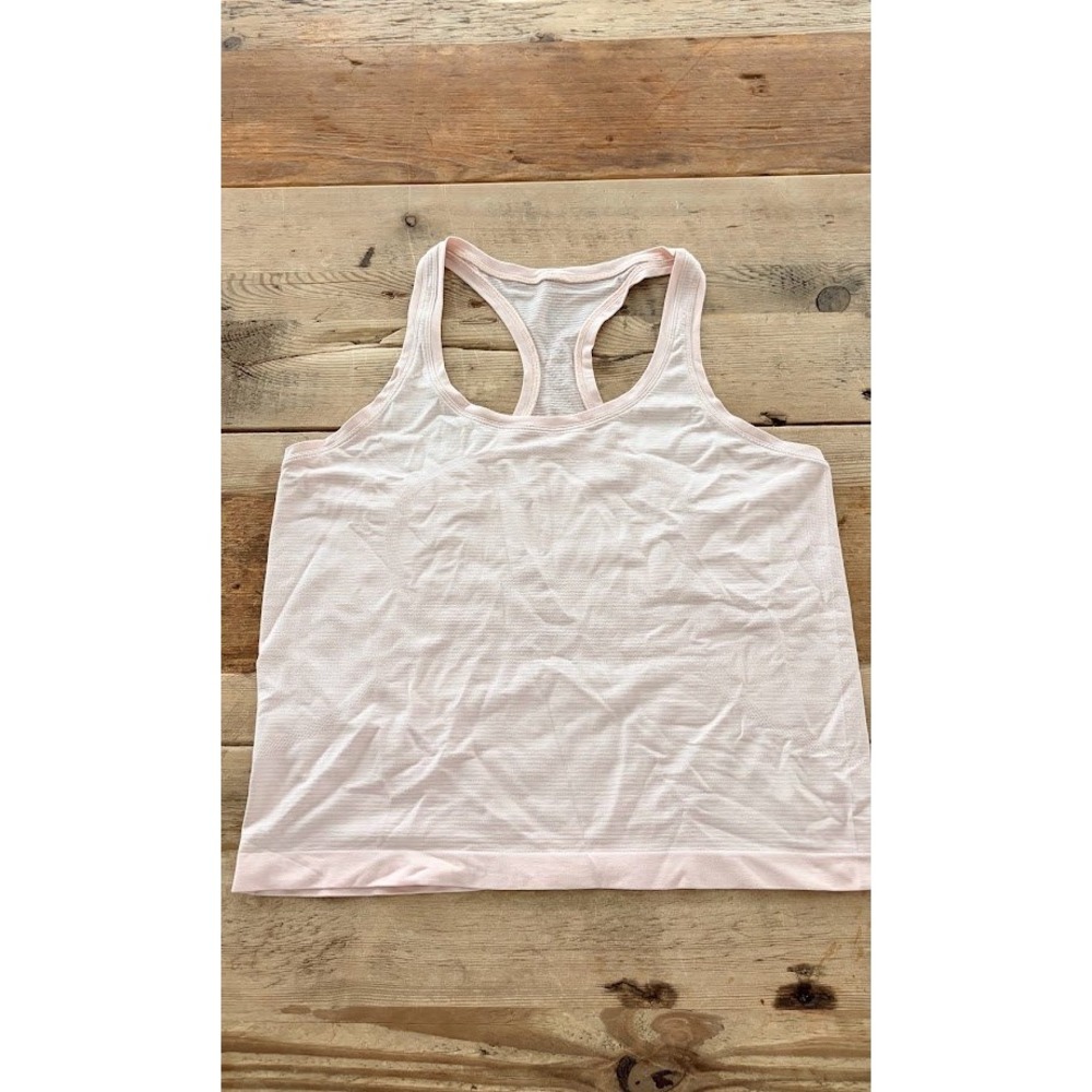 Lululemon Swiftly Tech Racerback Tank Top 2.0 Strawberry Milkshake Pink Size 10